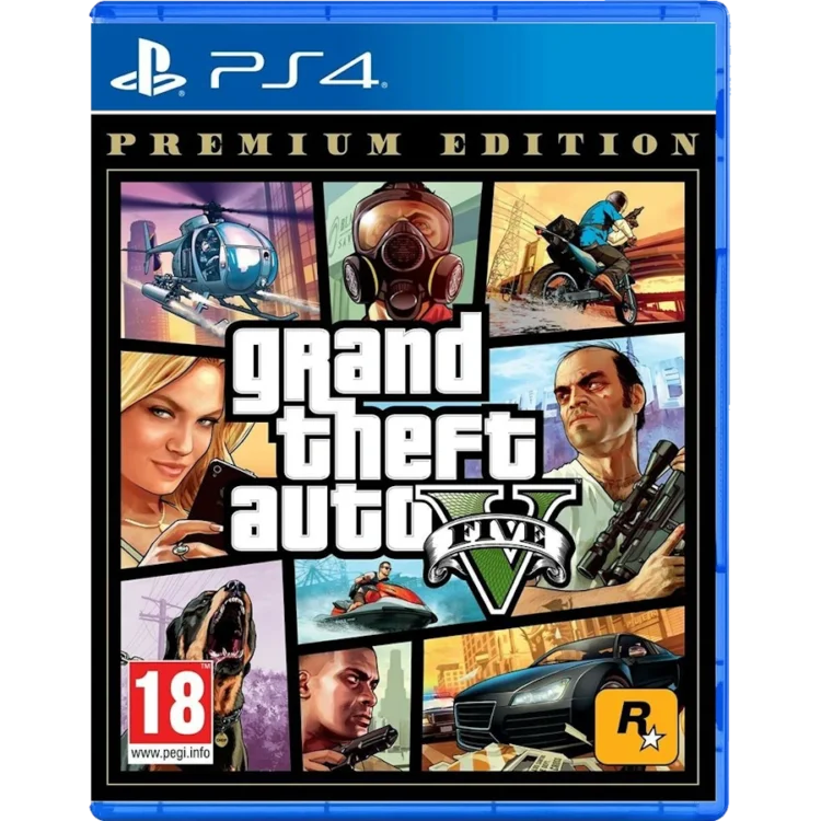 gta v grand theft auto 5 ps4 premium edition