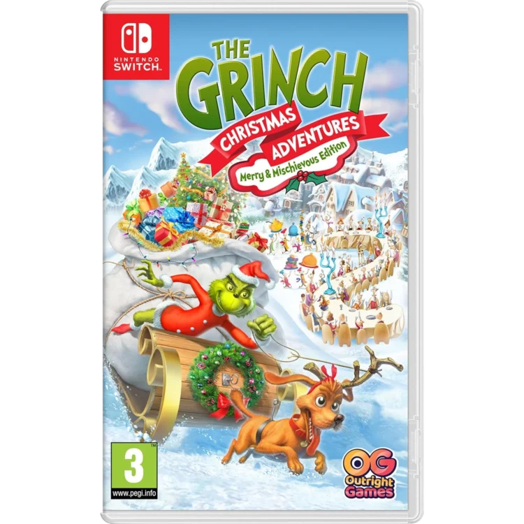 The Grinch Christmas Adventures Merry and Mischievous Edition nintendo switch