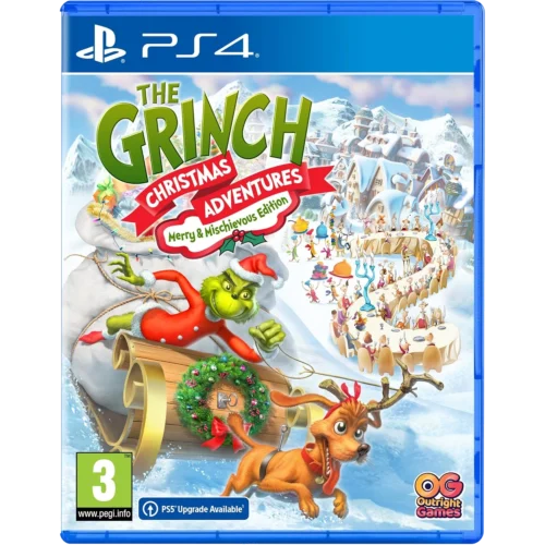 The Grinch Christmas Adventures Merry and Mischievous Edition playstation 4