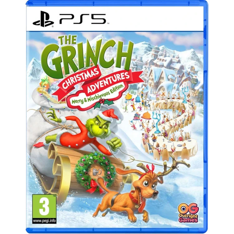 The Grinch Christmas Adventures Merry and Mischievous Edition playstation 5