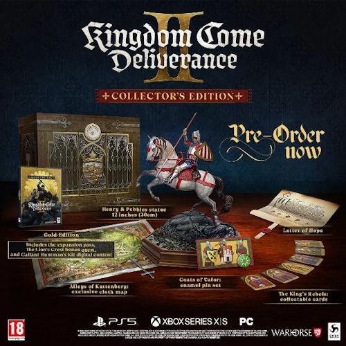 Kingdom Come Deliverance II Collectors Edition Playstation 5