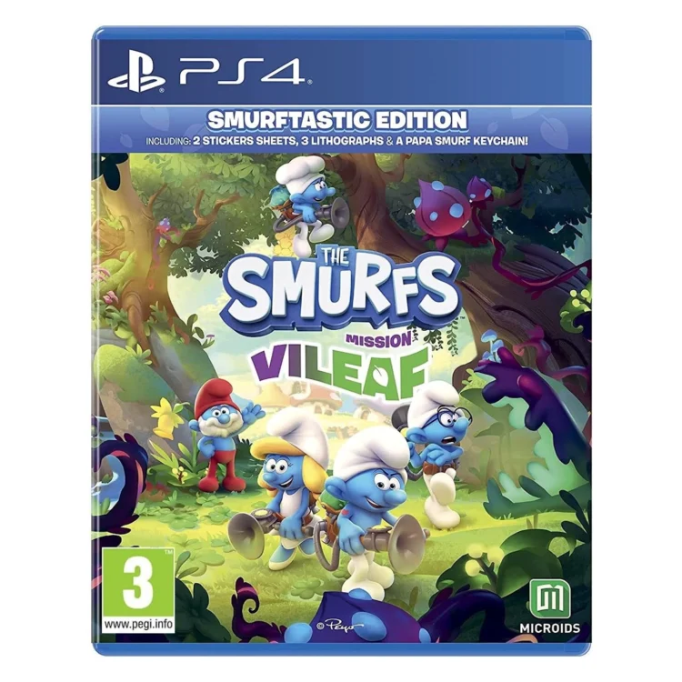 The Smurfs Mission Vileaf - Smurftastic Edition ps4
