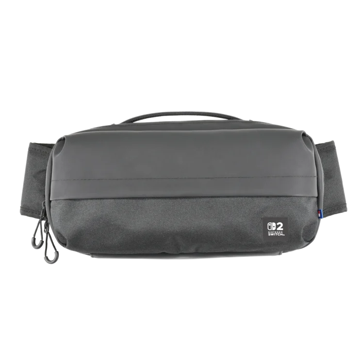 HORI Adventure Pack (crna) – Torba za rame za Nintendo Switch 2