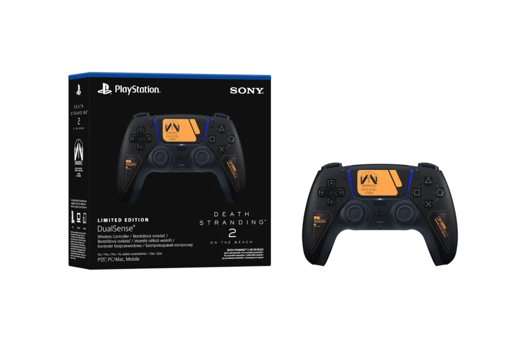 PS5 Dualsense Wireless Controller Death Stranding 2 On the Beach Limited Edition promo