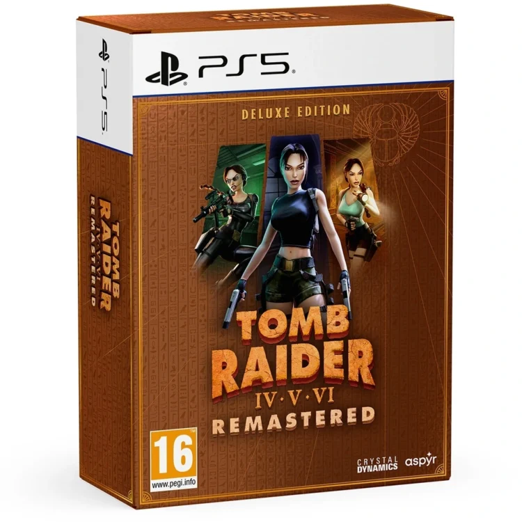 tomb raider lara croft remaster 4 5 6 ps5 deluxe edition