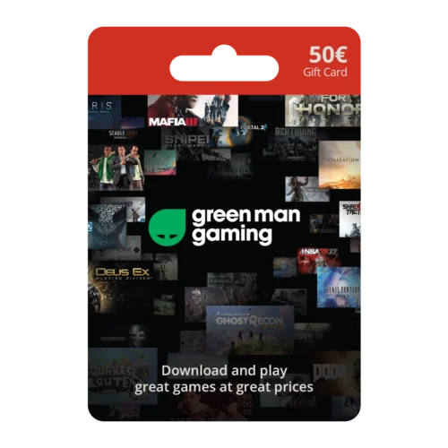 green man gaming 50 eura kod