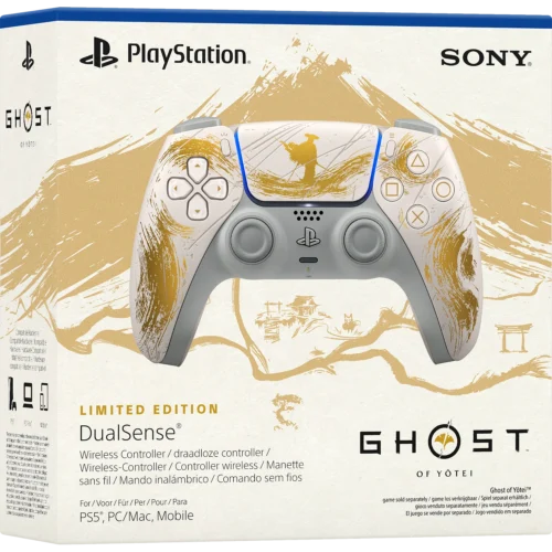 PS5 Dualsense Wireless Controller Ghost of Yotei Gold Limited Edition