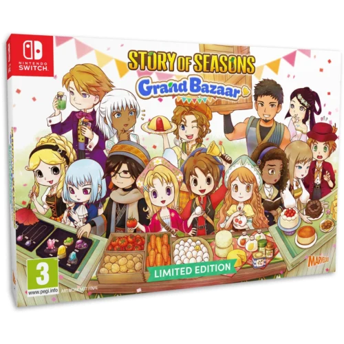 story of seasons grand bazaar limited edition nintendo switch