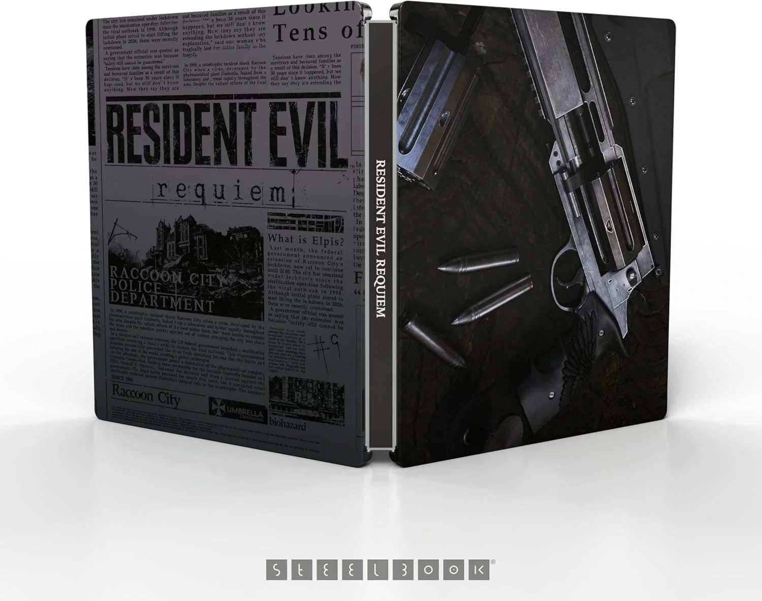 resident evil 9 requiem deluxe steelbook edition