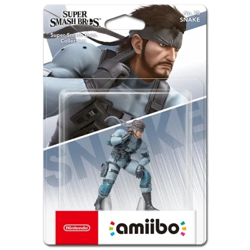 Amiibo No 75 Snake Super Smash Bros. Collection