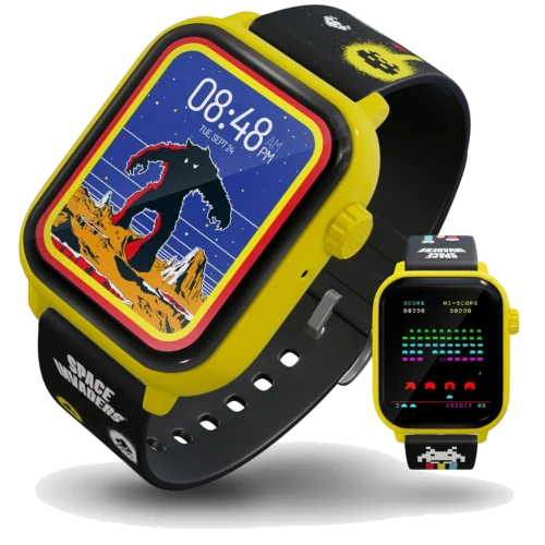 my play space invaders sat