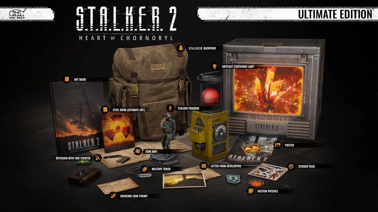 stalker 2 the heart of chernobyl ultimate edition pc detalji