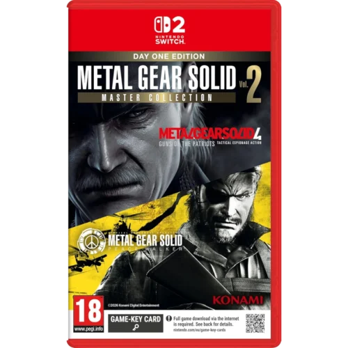 Metal Gear Solid Master Collection Volume 2 Day One Edition nintendo switch 2