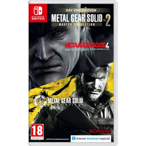 Metal Gear Solid Master Collection Volume 2 Day One Edition nintendo switch