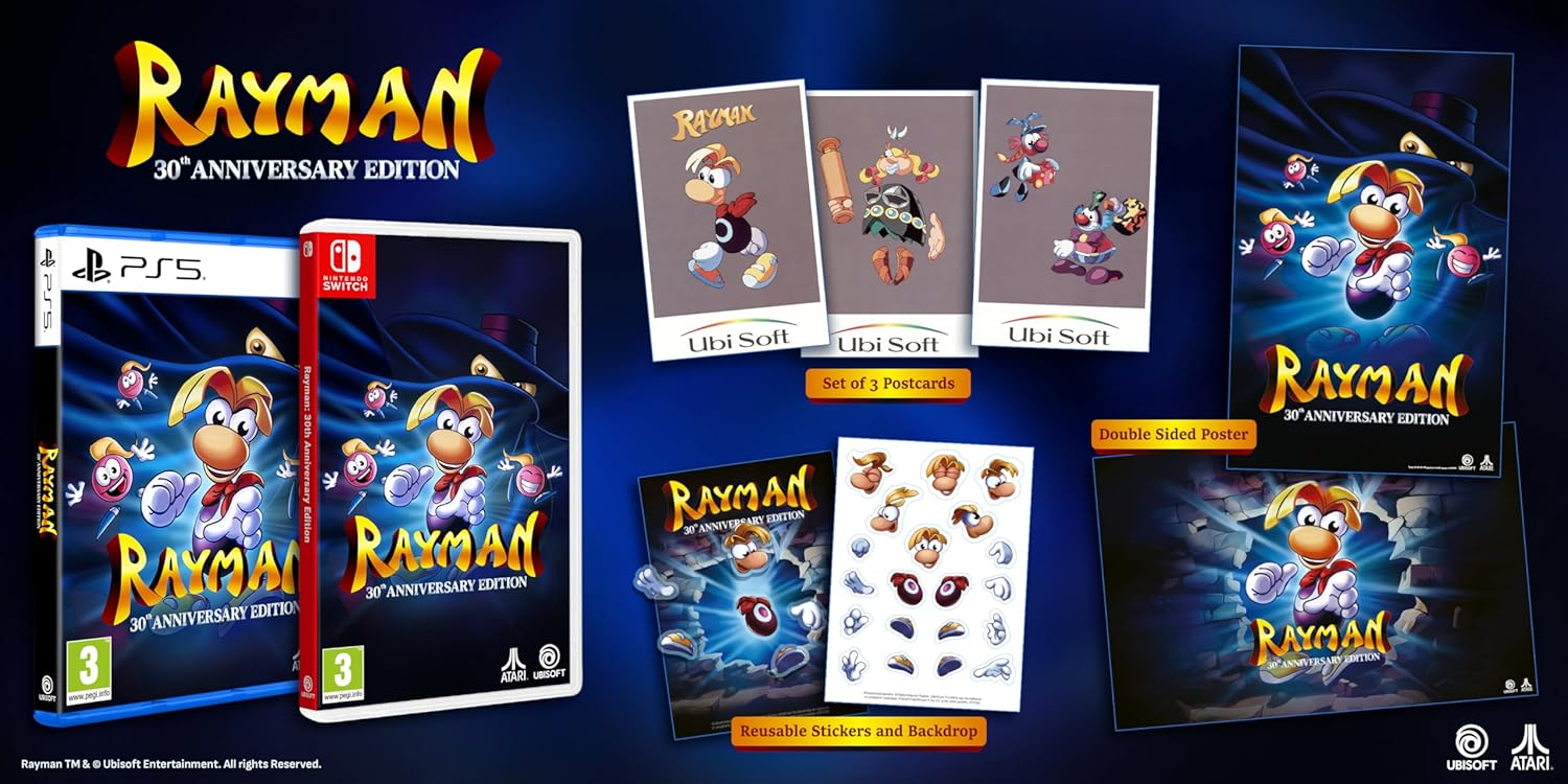 Rayman 30th Anniversary Edition detalji