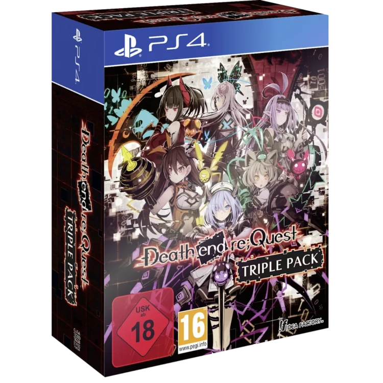 Death end re;Quest Death end re;Quest 2 Death end re;Quest Code Z Triple Pack Playstation 4