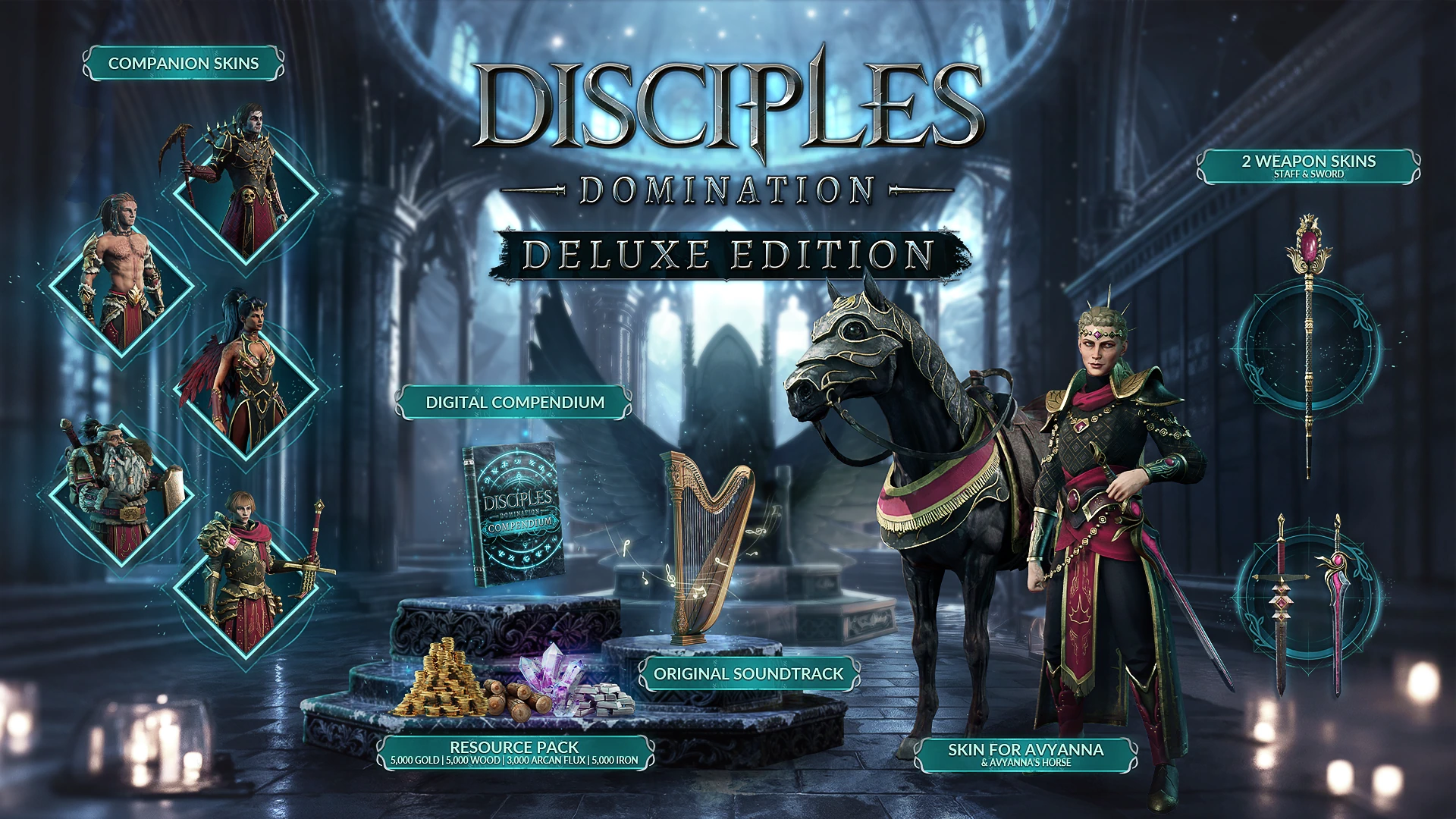 disciples domination deluxe edition opis
