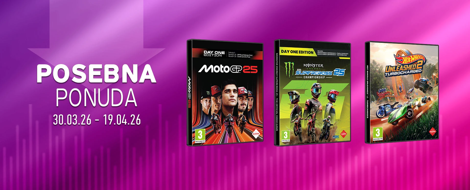 Posebna ponuda <b>Milestone igara</b>, iskoristi priliku do 19.04.2026. ili do isteka zaliha!