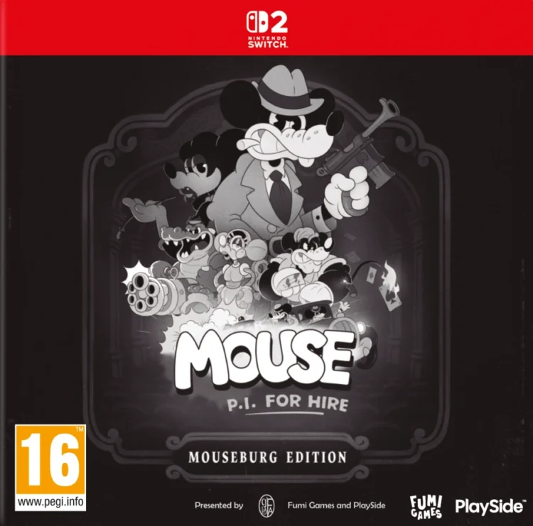 Mouse P.I. for hire Mouseburg Edition Nintendo Switch 2