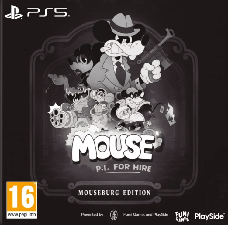 Mouse P.I. for hire Mouseburg Edition Playstation 5