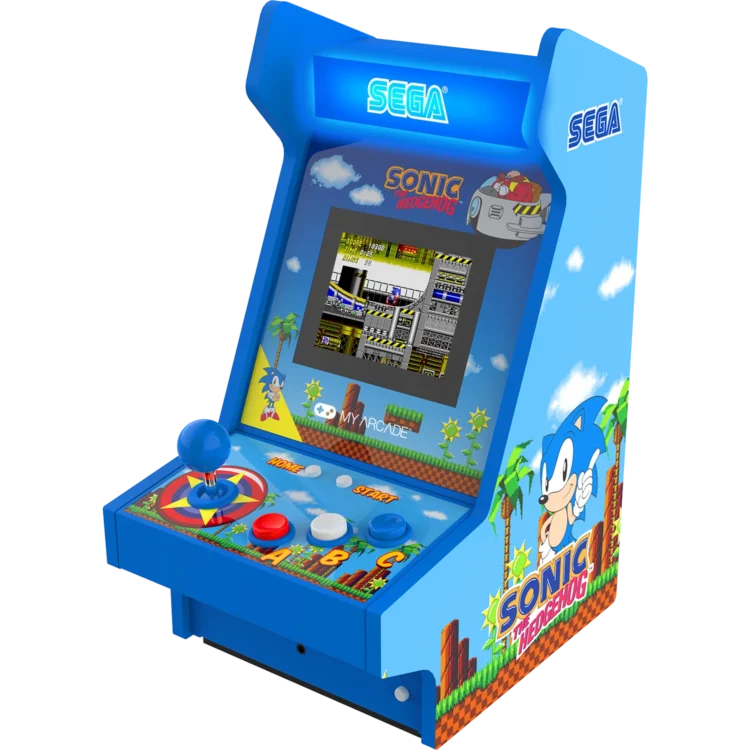mighty player 11 sonic the hedgehog portable retro arcade my arcade