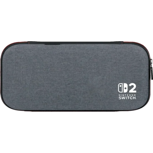 powera slim protection case nintendo switch 2 dark heather grey