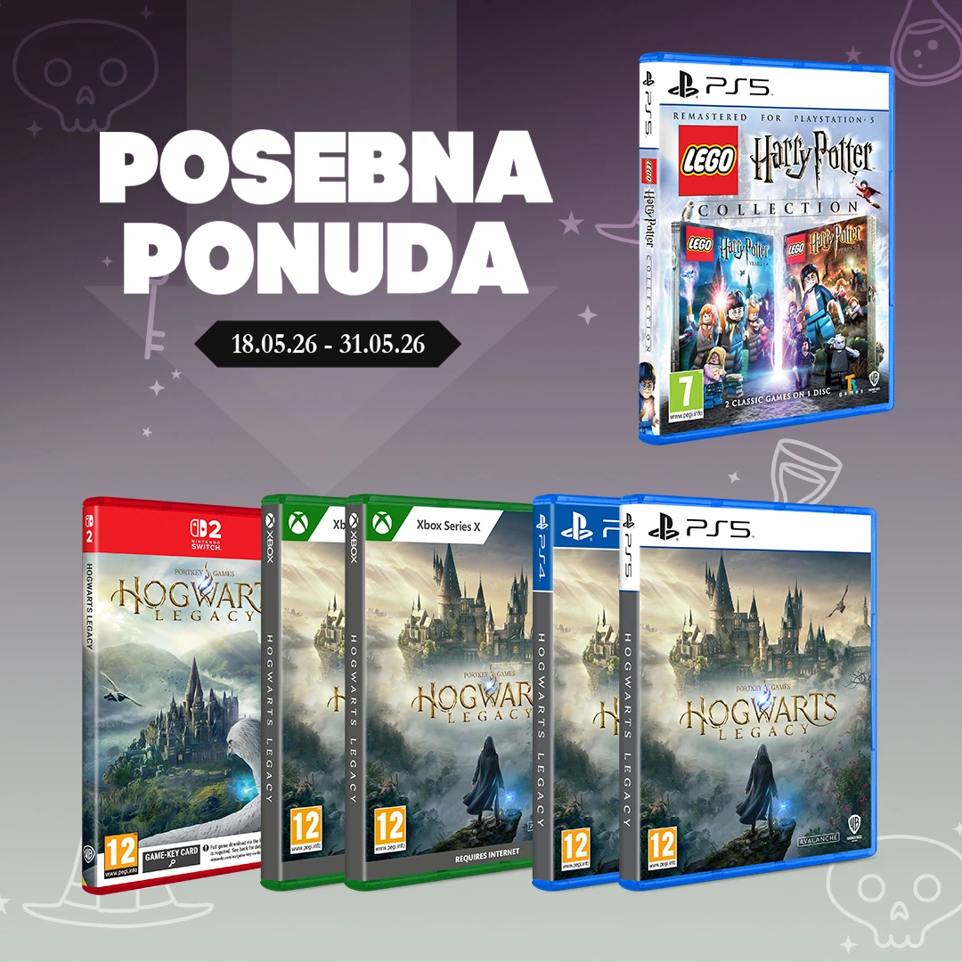 Posebna ponuda <b>Warner Bros</b> hit igara po sniženoj cijeni, akcija traje do 31.05.2026. ili do isteka zaliha!