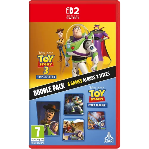 Toy Story Retro Roundup! + Toy Story 3 Complete Edition Double Pack Nintendo Switch 2