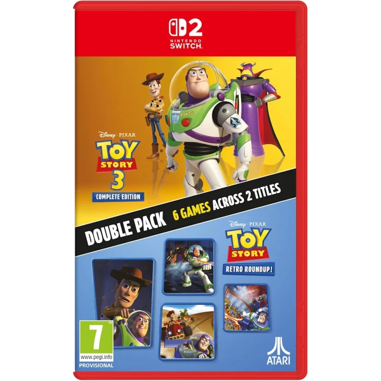 Toy Story Retro Roundup! + Toy Story 3 Complete Edition Double Pack Nintendo Switch 2