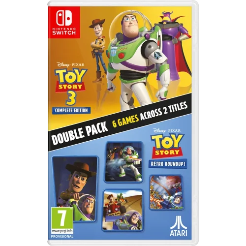 Toy Story Retro Roundup! + Toy Story 3 Complete Edition Double Pack Nintendo Switch