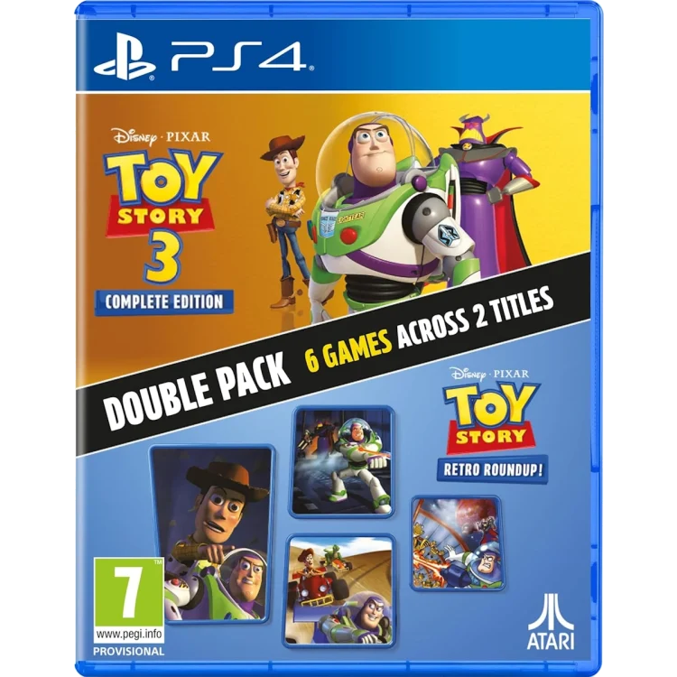 Toy Story Retro Roundup! + Toy Story 3 Complete Edition Double Pack Playstation 4