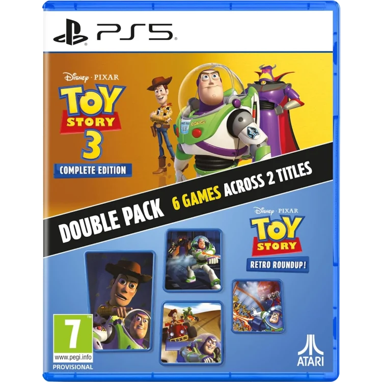 Toy Story Retro Roundup! + Toy Story 3 Complete Edition Double Pack Playstation 5
