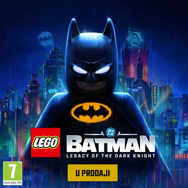 <b>LEGO Batman: Legacy of the Dark Knight</b> je akcijsko-avanturistička igra s naglaskom na priču, u prodaji!