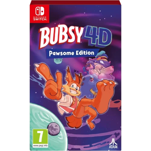 Bubsy 4D Pawsome Edition nintendo switch