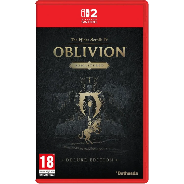 The Elder Scrolls IV Oblivion Remastered Deluxe Edition switch 2