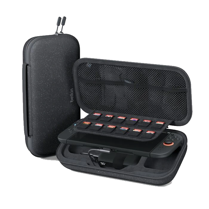belkin charging case for nintendo switch 2 charcoal