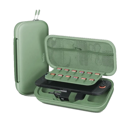 belkin charging case for nintendo switch 2 sage