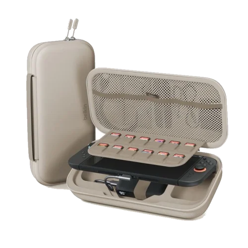 belkin charging case for nintendo switch 2 sand