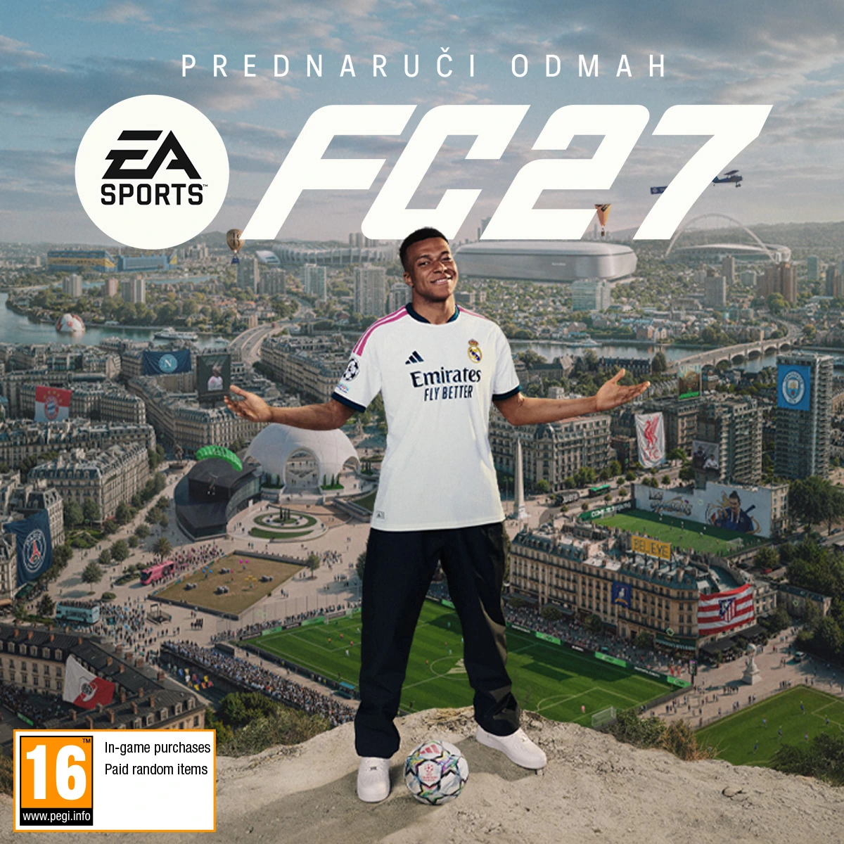 The World’s Game - <b>EA Sports FC 27</b> dostupan od 25. rujna 2026., prednaruči sada!