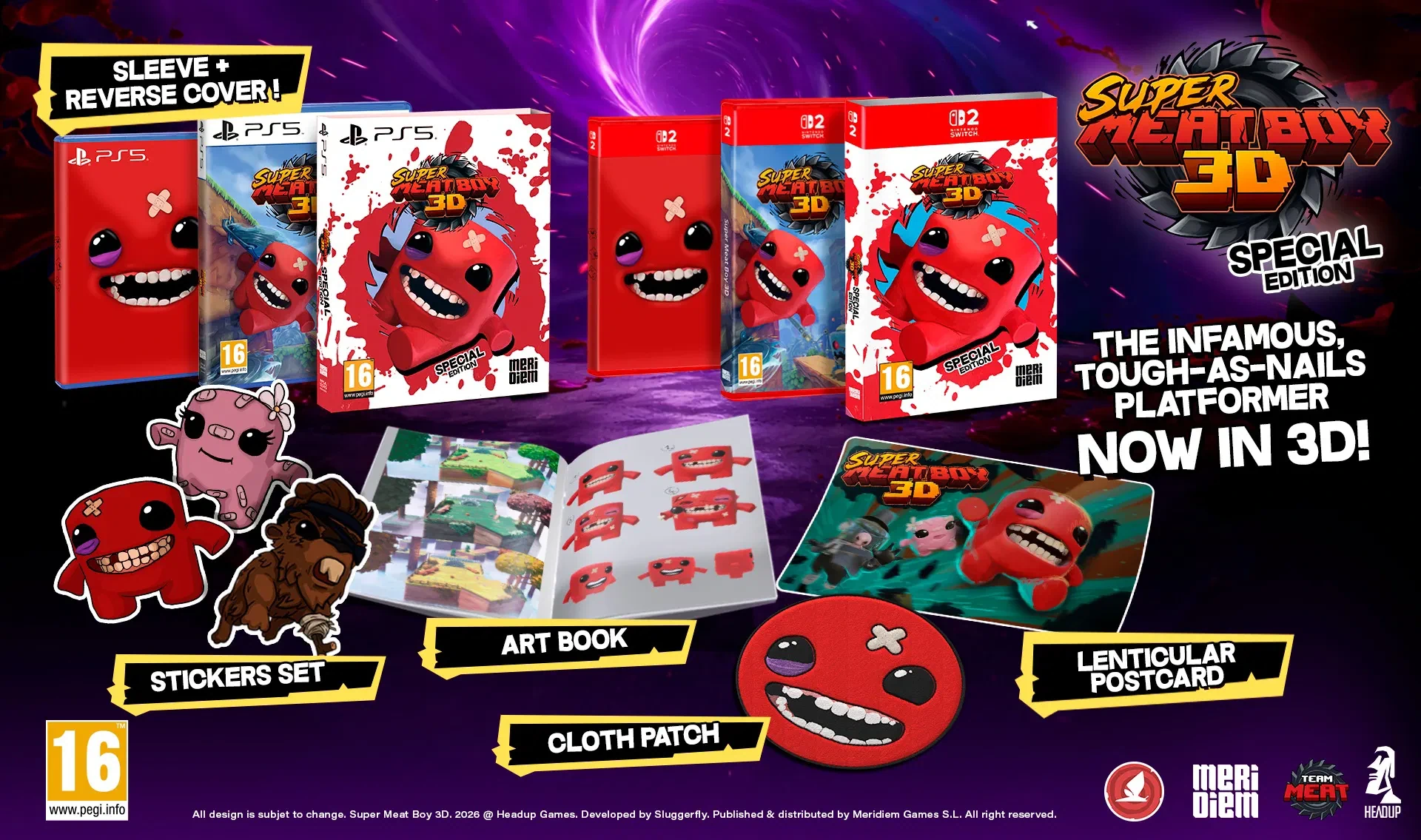 super meat boy 3d special edition detalji