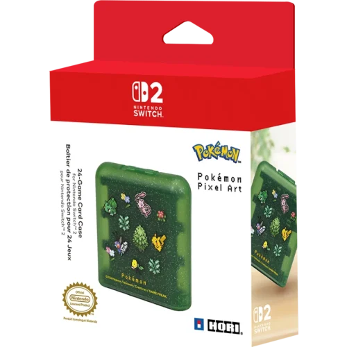 HORI - 24 Game Card Case (Pokemon Pixel Green)