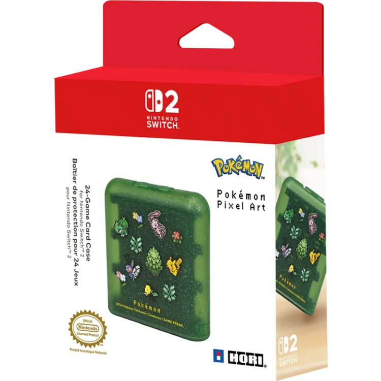 HORI - 24 Game Card Case (Pokemon Pixel Green)