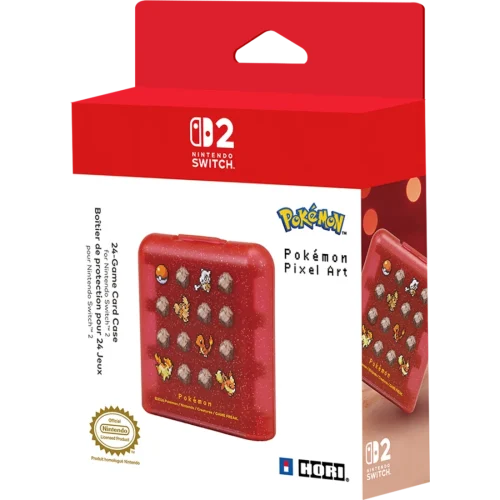 HORI - 24 Game Card Case (Pokemon Pixel Red)