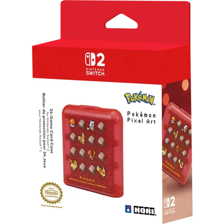 HORI - 24 Game Card Case (Pokemon Pixel Red)