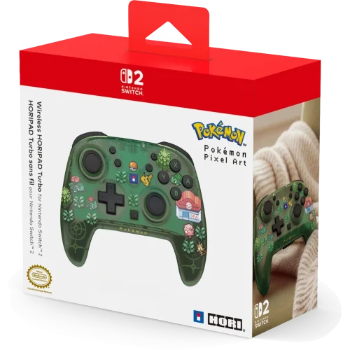 HORI - Wireless HORIPAD Turbo (Pokemon Pixel Green)