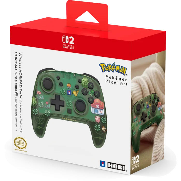 HORI - Wireless HORIPAD Turbo (Pokemon Pixel Green)