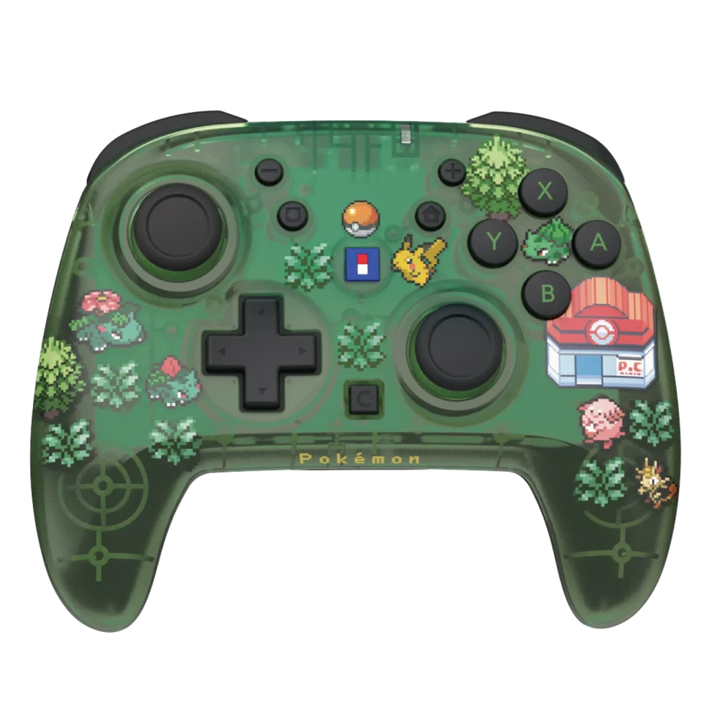 HORI - Wireless HORIPAD Turbo (Pokemon Pixel Green) kontroler