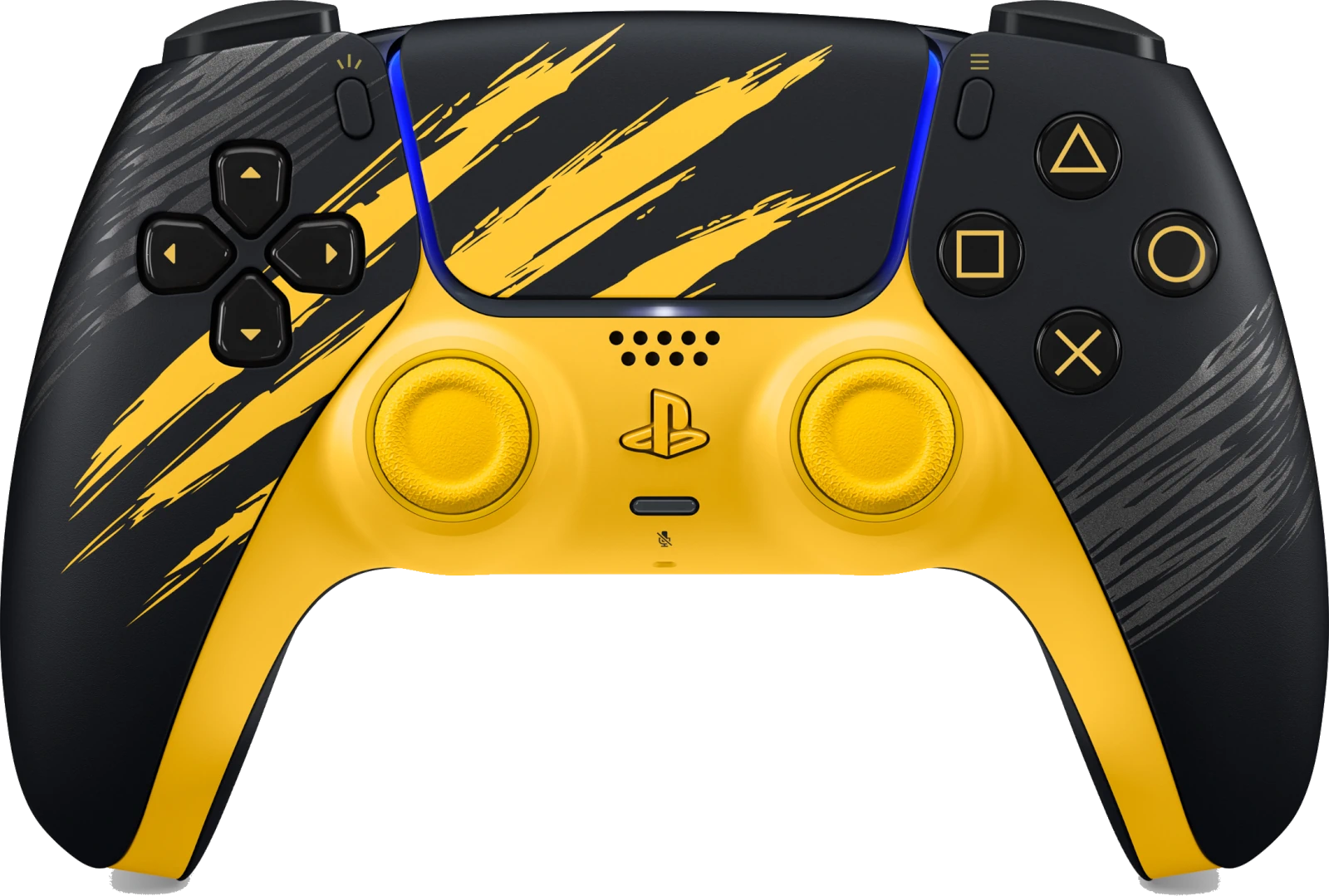 PS5 Dualsense Wireless Controller Marvel’s Wolverine Battle Yellow Limited Edition skica