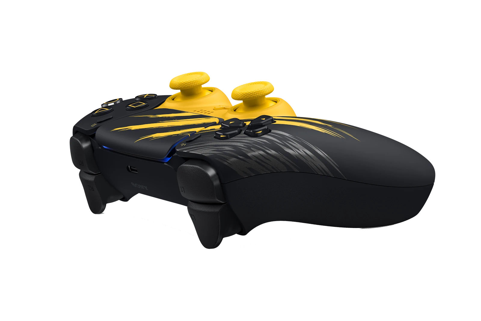 PS5 Dualsense Wireless Controller Marvel’s Wolverine Battle Yellow Limited Edition