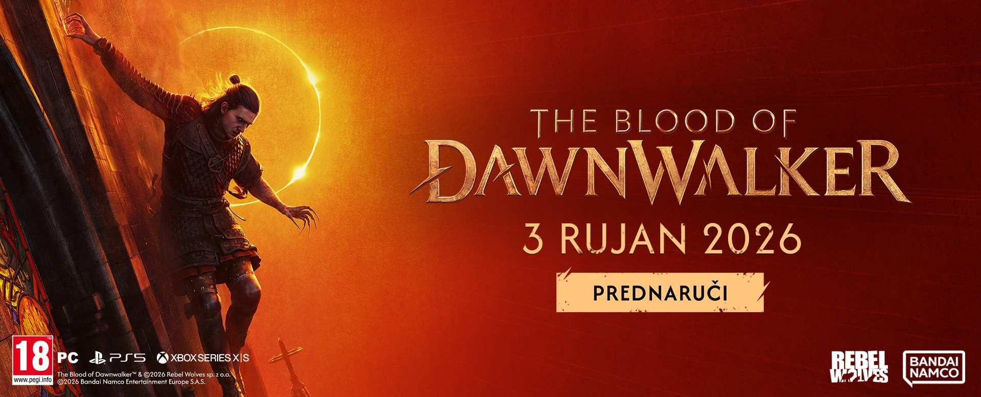 Prednaruči <b>The Blood Of The Dawnwalker</b> - mračni akcijski RPG o borbi između čovječnosti i prokletstva koji izlazi 03.09.2026.
